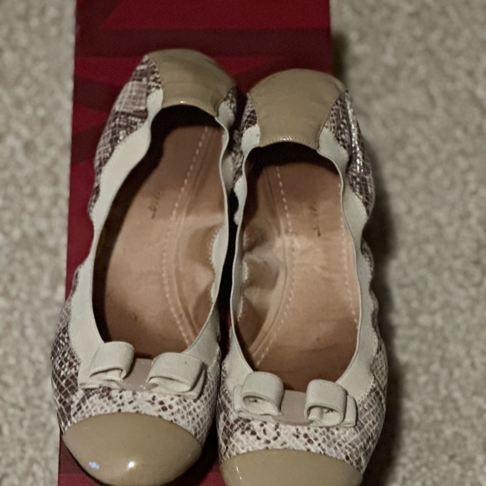 Salvatore Ferragamo snakeskin flats